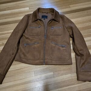 Banana Republic Brown Suede Jacket